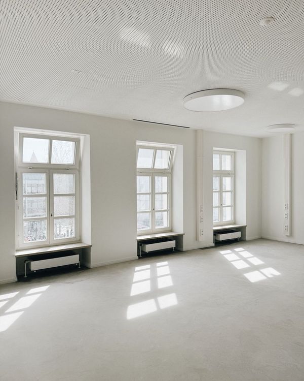 Foto der Fenster im Daylight Studio